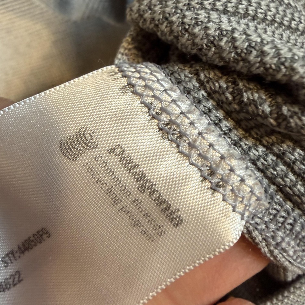 Patagonia Pullover Mens Medium Gray Capilene 1/4 Zip Long Sleeve Base Layer Top - Picture 5 of 9